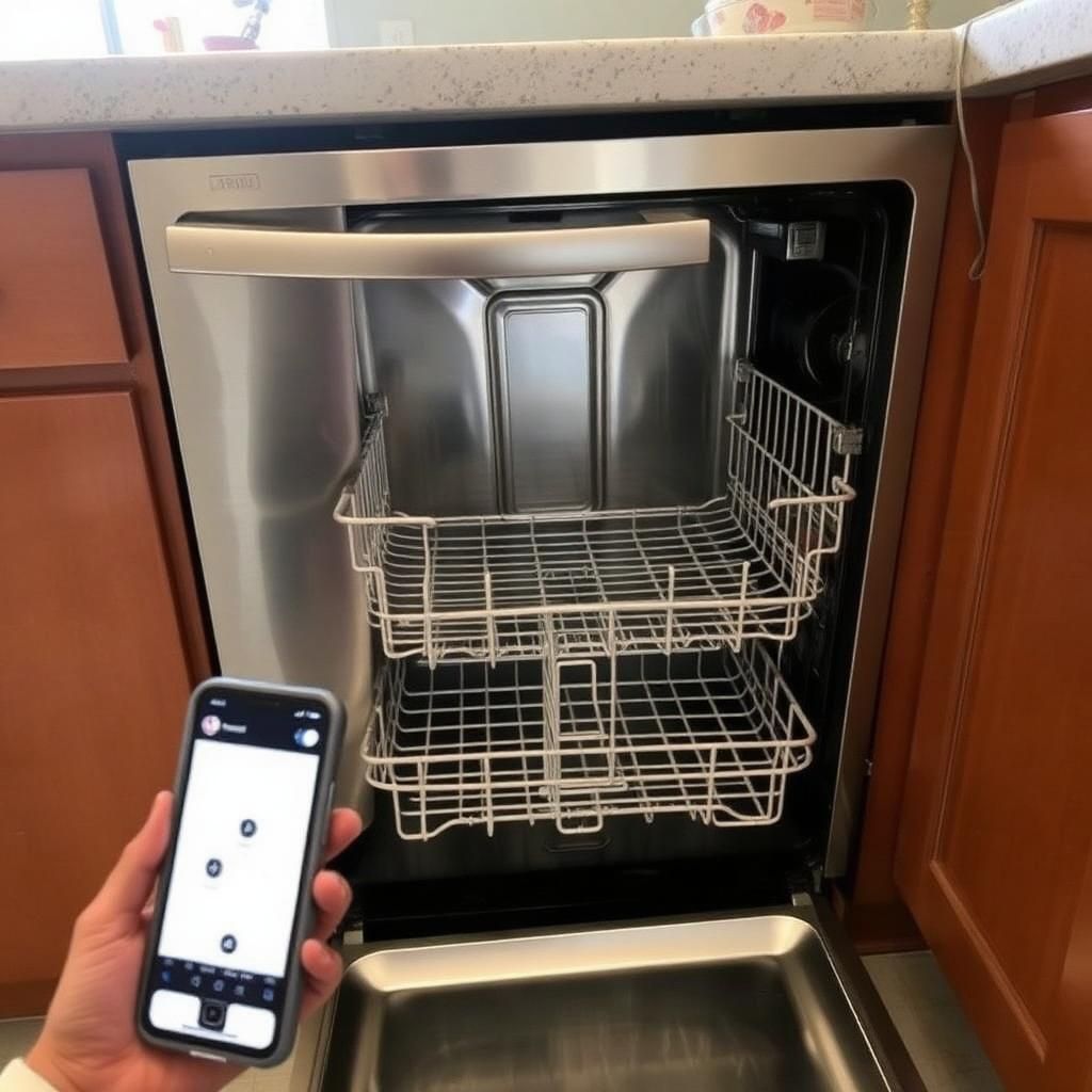 Dishwasher reassembled